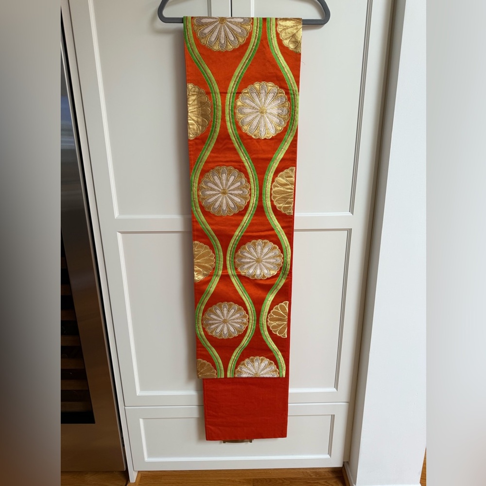 Vintage Japanese Obi/ Japanese obi Kimono /fukuro